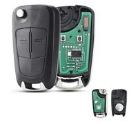 433MHz 2 Buttons Car Key for Valeo System ID46 Chip For Opel Astra H/Corsa D Vauxhall Zafira Meriva HU101Blade