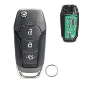 433MHz 3 Button Remote Key Fob ID49 Chip For Ford Fiesta Focus For Ford K For Ford Galaxy Mustang S-Max For Ford Mondeo Puma For Ford Transit/Tourneo Connect Courier Custom Key Fob