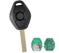 433MHZ 3 Buttons EWS System For BMW E39 E53 E46 E60 E80 E85 Key Fob For BMW Z3 Z4 X3 X5 Series PCF7935Chip HU92Blade