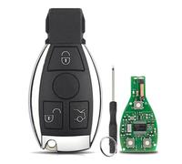 433MHZ 3 Buttons For Mercedes Key Fob Remote Key Replacement For Mercedes Benz E S G CLK SLK ML clases W169 W245 W203 W215 W216 2000-2017 Smart Remote Fob BGA/ NEC
