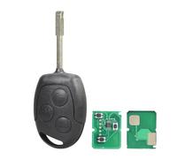 433MHZ 3 Buttons Ford Fusion Transit MK7 Connect Fiesta Focus Galaxy Mondeo Key 4D63 FO21Blade CR2032Battery