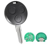 433MHZ 3 Buttons Key Fob For Mercedes Smart Car ForTwo Passion Roadster Forfour Smart City Pulse Remote Control Uncut Blade