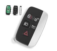 433MHZ 5 Buttons For Jaguar Remote Key Fob Replacement for Jaguar XE XF XJ F-Pace F-Type Key Jag XF Key Fob