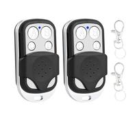 433MHz Clone Garage Door Opener Remote Control Compatible with Came Top 434 M 432 EE Top 434EE 432 A, 434 A, 432 EV, 432 M, 434 M, 432 S, 432 SA TORMATIC DORMA Handheld Transmitter 2 Pieces
