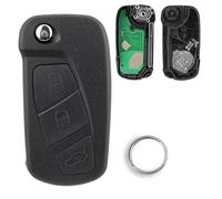 433MHZ For Ford Ka Remote Key Fob For Complete Mk2 Key Fob For Ford KA MK2 2008-2016 Ford KA 3 Buttons Remote Car Key Fob with PCF7946 Chip Key Ring