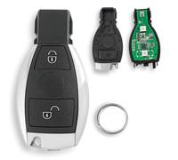 433MHZ For Mercedes Benz A B C E G M R S CLK SLK Clases Para Sprinter Key Para Viano Para Vito 2 Buttons Remote Key Fob with Key Ring