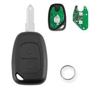 433MHz For Vauxhall Vivaro Key Fob Movano For Nissan Primastar Intersta For Renault Master Key Renault Traffic Kangoo 2 Buttons Remote Key Fob with PCF7946 Chip Key Ring