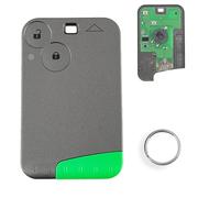 433MHZ PCF7947 Chip For Renault Laguna For Renault Espace For Renault Vel-Satis 2 Buttons Remote Car Key Fob with Key Ring