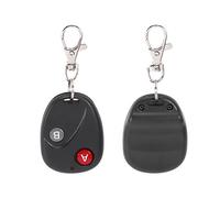 433mhz Universal Remote Control Switch, 2PCS Relay Receiver Module Rf Transmitter Reusable Plastic Black 2 Keys for Gate Door