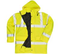 Portwest Hi-Vis Traffic Jacket Yellow Size: L Colour: Yellow, Size: L L