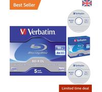 43748 BD-R DL 50GB 6x - 5 Pack Jewel Case