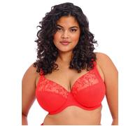 Elomi Women's Charley Embroidered Underwire Plunge Bra, Jet, 34F