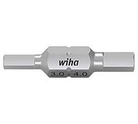 43864 bit hexagon HEX 3 mm, Hex 4 mm 10pcs double WIHA
