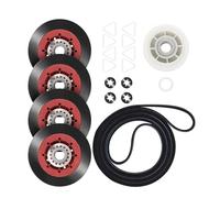 4392067 27-inch Dryer Repair Kit, Compatible for Whirlpool, Compatible for KitchenAid, Dryers WPW10314173 Drum Roller 661570V Belt 279640 Idler Pulley