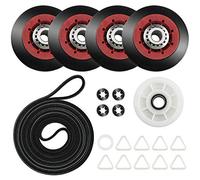4392067 Dryer Repair Maintenance Kit for Whirlpool Kenmore Maytag Dryers,with WPW10314173 Drum Roller&661570V Belt&279640 Idler Pulley,Replaces 4392067VP AP3109602 587637 80047 2015