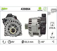 439864 Starter Generator Fits Citroen DS4 DS5 C4 Spacetourer 2 Picasso 2 Valeo