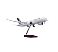 43cm 1:130 Scale For 787 Jet B787 Planes Model Die-Cast Resin Aircraft Ornament With LED Lights Collectible Displays(No loght)