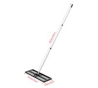 43CM/76CM/114CM Garden Lawn Levelling Rake with 198CM/213CM Extended Handle Length