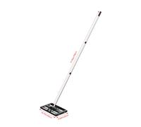 43CM/76CM/114CM Garden Lawn Levelling Rake with 198CM/213CM Extended Handle Length
