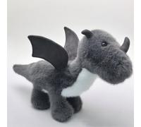 43cm Dark Gray Little Flying Dragon Stuffed Animal Plush Toy