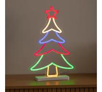 43cm Neon Flex Christmas Tree Light with 215 Multi-Coloured LEDs