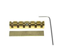 43mm Adjustable Brass Guitar Roller Nut Metal Roller Nut For For LP/for For SG Electric Guitar Guitar Accessories