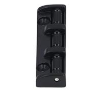 43mm Electric Guitar Roller Nut, 6 String Metal Guitar Roller Nut Guide with Screws for Electric (Black