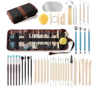 43PCS Pottery Tools Tool for Sculpting Polymer Clay Kit