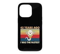 43rd Birthday 43 Years Ago I Was The Fastest Bday Case for iPhone 13 Pro
