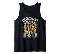 43rd Birthday Gift 43 Year Old Beer Lover Im This Many Beers Tank Top