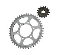 43T/15T Front Rear Sprockets Compatible With Kawasaki Z900 | Fits Z1000, Z1000SX, 10R 2017-2024; Motorcycle Sprocket Gear Kit