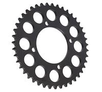 43T Sprocket, 428 Chain 43 Tooth 76mm Motorcycle Chain Rear Sprocket Steel Rear Drive Sprocket for Go Kart Motor Bike Motorcycle