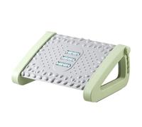 43X20X32cm Foot Rest for Under Desk PP Tilted Foots Stool with Massage Texture and Rolleror 6 Different Height Desk Height Footrest Under Desks Foots Pedal Stress Relief, Helps Straighten Posture