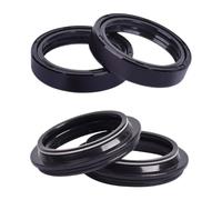 43X54X11 43X54 Motorcycle Front Fork Damper Oil Seal Compatible With GT1000 TOURING 989PANIGALE 992 SPORT 1000S 937 SUPER SPORT Models(2pcs seal 2pcs cover)
