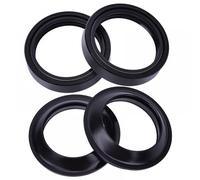 43x54x11 Front Fork Oil Seal And Dust Seals Cover Compatible With Motorcycle Models KLX250 KLX 250 2009 2013 For Part Number 92049-0119 92049-0064(2PCS SEAL 2PC COVER)