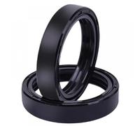 43x54x11 Motorcycle Front Fork Oil Seal Dust Seal Damper Shock Absorber Compatible With 675 R T2040683 TIGER 800 Fits Various 43 54 Models(2pcs Oil seal)