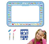 44 * 32cm Aqua Doodle Mat, Aqua Mat, Fruit & Alphabet Design, Water Doodle Mat, Doodle Mat, Water Drawing Mat for Kids and Creative Fun at Home, School or Outdoors