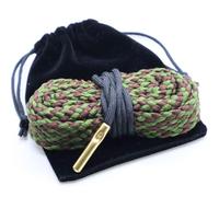 .44 / .45 Calibre Handgun Pistol Barrel Cleaning Kit + Storage Bag Snake Cleaner Revolver Gun Pull Through Cord Rope Gunsmithing Tool Brush 44 45 Cal