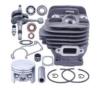 44 7mm Big Bore Piston Assembly for MS260 026 PRO Chainsaw with Comprehensive Crankshaft Gasket Set and Oil Seal