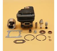 44.7mm Cylinder Piston Ring Spark Plug Bearing Oil Seal Kit Compatible with MS261 MS261C Chainsaw Spare Parts