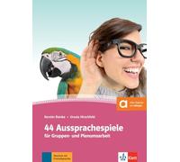 44 Aussprachespiele: Deutsch als Fremdsprache. Buch + 2 Audio-CDs + Online-Angebot: 44 Aussprachespiele - Buch mit 2 CDs