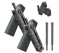 44-in-1 Precision Screwdriver Set - for Effortless, Pop-Up Aluminum Storage Case, High-Precision Repairs, Max 3.7v Mini Electric Screwdrivers for Laptop Phone Camera Glasses Watch(2Set)