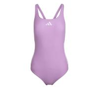 (44 in, Purple Blush) Adidas Womens/Ladies 3 Stripes One Piece Swimsuit