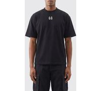 44 LABEL GROUP Maxi Logo Cotton T-shirt - Size: S - male
