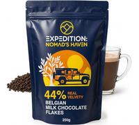 44% Milk Belgian Hot Chocolate Flakes Real Chocolate Drink Mix 250g