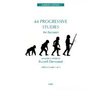 44 Progressive Studies for Bassoon, arr. Denwood (E689) ABRSM Grades 1-4