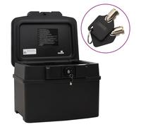 (44 x 37 x 34 cm) vidaXL Safe Box Security Safe Waterproof Fireproof Safe Box Lock Box Black