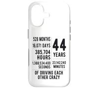 44 Years Married Funny 44th Wedding Anniversary Case for iPhone 17