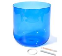 440/432Hz Purple Natural Cosmic Light Singing Bowl, Cosmic Light Alchemy Bowl For Sound Healing And Meditation, Prayer, Stress Reduction,F Note-6In 432Hz