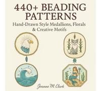 440+ Beading Patterns: Hand-Drawn Style Medallions, Florals & Creative Motifs